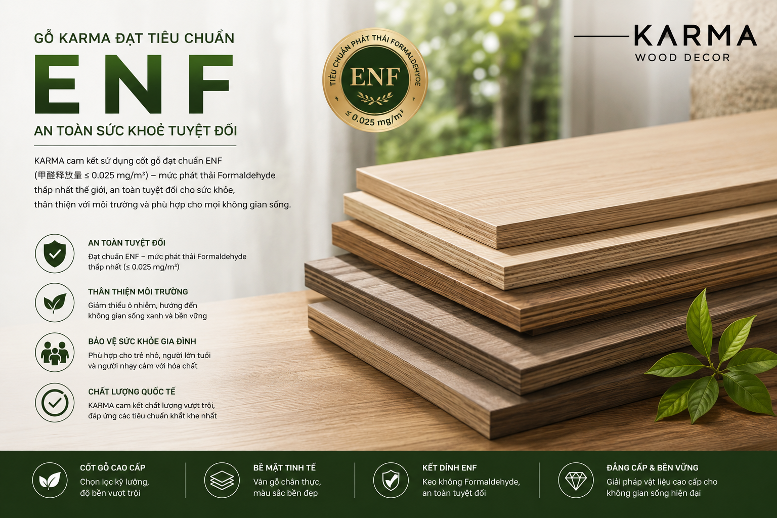 Plywood KARMA có chịu được môi trường ẩm không?